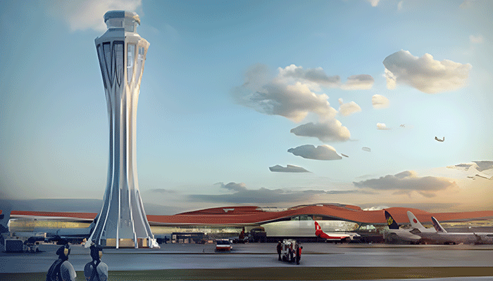 北京大興國(guó)際機(jī)場(chǎng)東塔臺(tái)